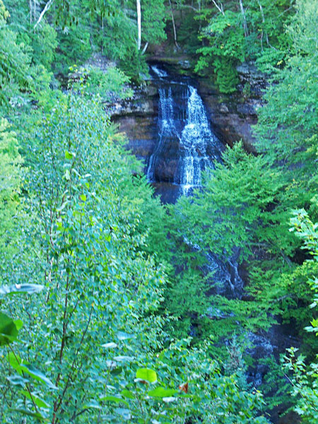 the view of chapel falls